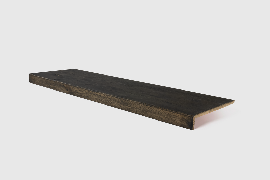 Massief rustiek eiken Charcoal